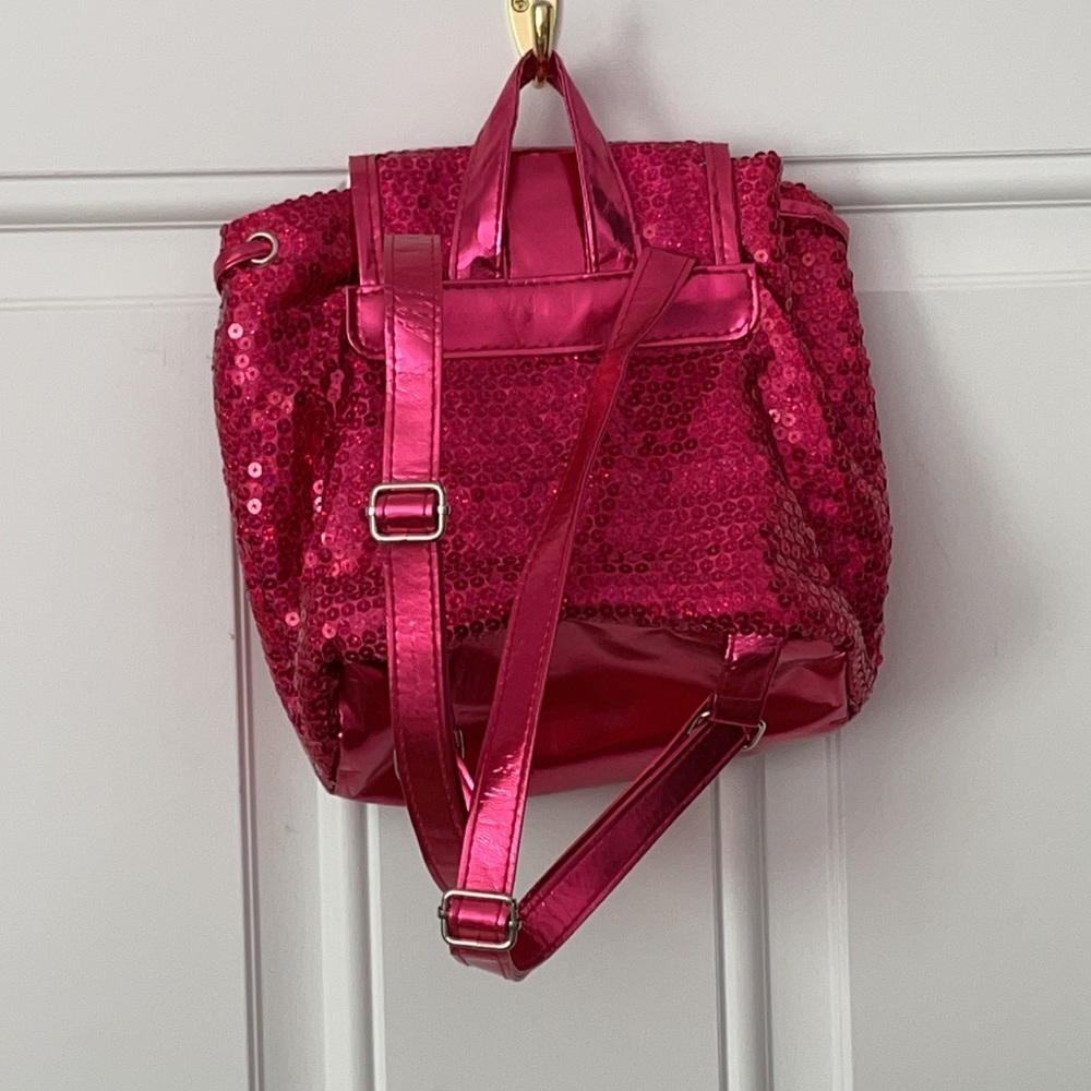 Sequined backpack - Picture 2 of 2